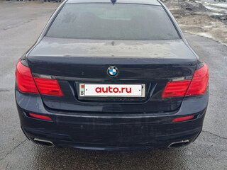 2011 BMW 7 серии 740d xDrive V (F01/F02/F04), синий, 1550000 рублей, вид 3