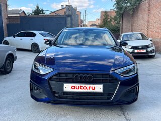 2020 Audi A4 35 TFSI V (B9) Рестайлинг, синий, 3420000 рублей, вид 2
