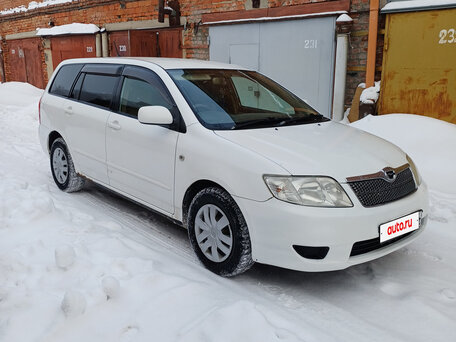 2006 Toyota Corolla Fielder IX (E120, E130) Рестайлинг, белый, вид 5