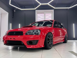 2001 Subaru Legacy GT III, белый, 1700000 рублей, вид 1