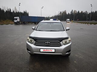 2009 Toyota Highlander II (XU40), серебристый, 1490000 рублей, вид 2