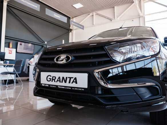 2026 Lada (ВАЗ) Granta I Рестайлинг, чёрный - вид 2