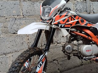 2024 Kayo Basic TT125, оранжевый, 60000 рублей, вид 1