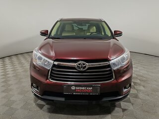 2015 Toyota Highlander III (XU50), красный, 3150000 рублей, вид 2