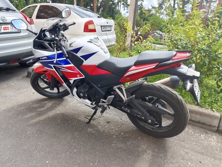 2014 Honda CBR 300R, белый, 340000 рублей, вид 1