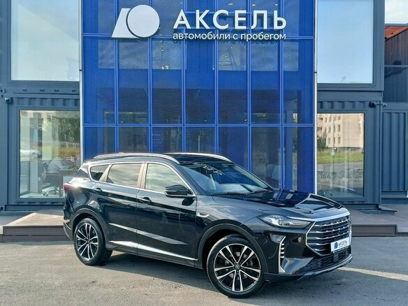 2023 Jetour X70+ I Рестайлинг, чёрный - вид 2