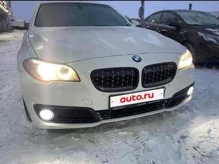 2013 BMW 5 серии 520i VI (F10/F11/F07) Рестайлинг, белый, 1550000 рублей, вид 5