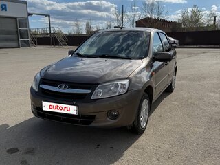 2014 Lada (ВАЗ) Granta I, коричневый, 415000 рублей, вид 1