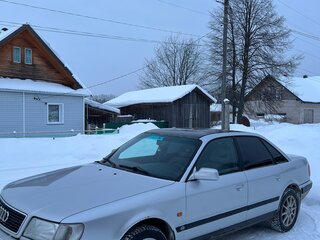 1992 Audi 100 IV (C4), серебристый, 400000 рублей, вид 1
