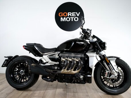 2023 Triumph Rocket III, чёрный, 2780000 рублей, вид 1