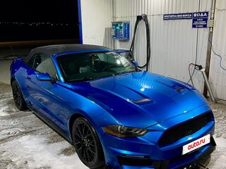 2019 Ford Mustang VI Рестайлинг, синий, 3250000 рублей, вид 1