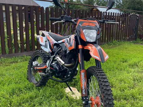 2023 Motoland CRF250, оранжевый, 125000 рублей, вид 3