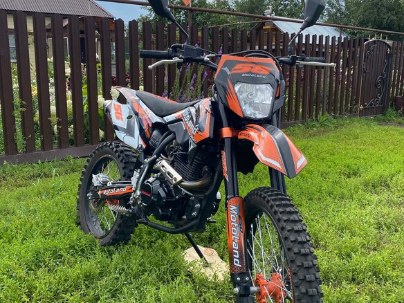 2023 Motoland CRF250, оранжевый, 125000 рублей - вид 2