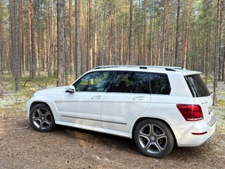 2013 Mercedes-Benz GLK-Класс 300 I (X204) Рестайлинг, белый, 1850000 рублей, вид 4