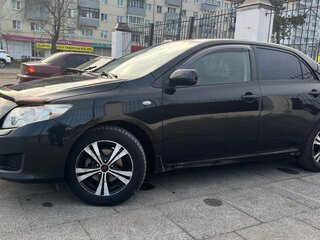 2008 Toyota Corolla X (E140, E150), чёрный, 600000 рублей, вид 1