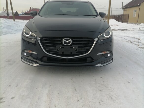 2016 Mazda Axela III Рестайлинг, чёрный, 1280000 рублей