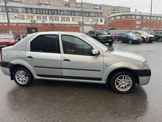 2007 Renault Logan I, серый, 155000 рублей, вид 3