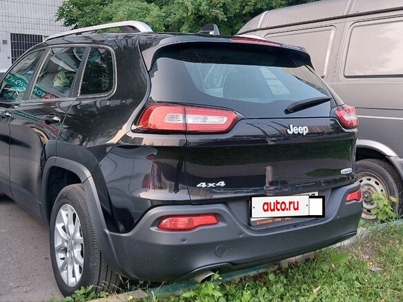2014 Jeep Cherokee V (KL), чёрный, 1750000 рублей - вид 9