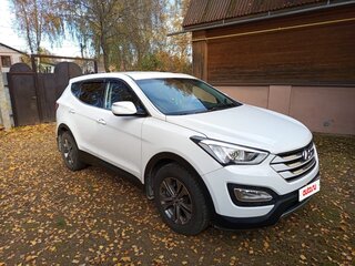 2014 Hyundai Santa Fe III, белый, 1645000 рублей, вид 4