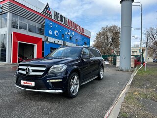 2015 Mercedes-Benz GL-Класс 400 II (X166), синий, 3250000 рублей, вид 2