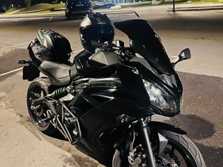 2016 Kawasaki ER-6F (Ninja 650R), чёрный, 620000 рублей, вид 5