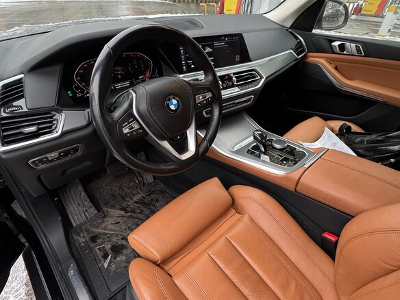 2018 BMW X5 30d IV (G05/G18), чёрный, 5500000 рублей - вид 6