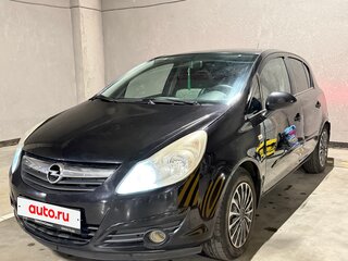 2007 Opel Corsa D, чёрный, 400000 рублей, вид 1
