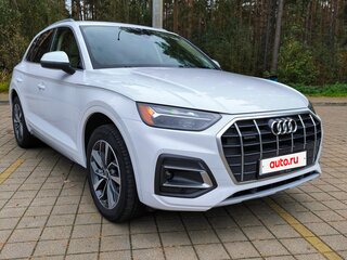 2021 Audi Q5 45 TFSI II (FY) Рестайлинг, белый, 3680000 рублей, вид 3