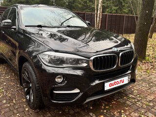 2016 BMW X6 30d II (F16), чёрный, 3900000 рублей, вид 1