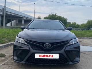2019 Toyota Camry VIII (XV70), чёрный, 1700000 рублей, вид 1