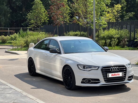 2011 Audi A6 IV (C7), белый, 1595000 рублей