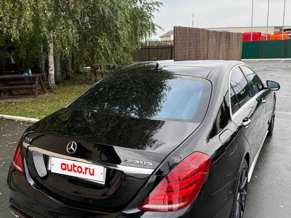 2015 Mercedes-Benz S-Класс AMG 63 AMG Long III (W222, C217), чёрный, 5800000 рублей - вид 14