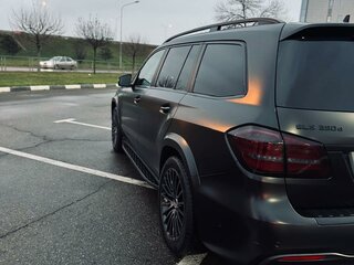 2018 Mercedes-Benz GLS 350 d I (X166), чёрный, 5200000 рублей, вид 3