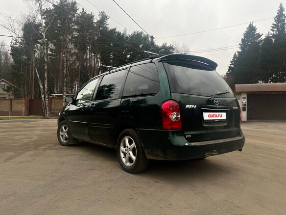 2002 Mazda MPV II (LW), зелёный, 360000 рублей - вид 4