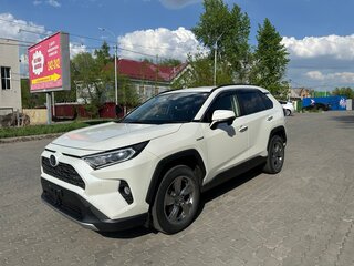 2019 Toyota RAV4 V (XA50), белый, 3450000 рублей, вид 3