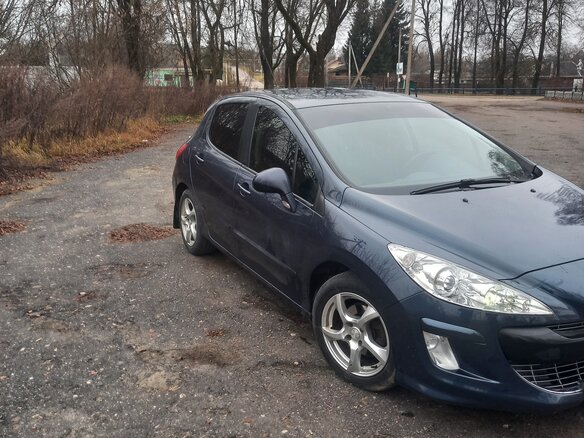 2009 Peugeot 308 I, синий, 400000 рублей