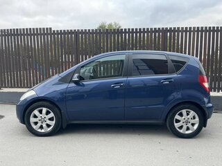 2010 Mercedes-Benz A-Класс 180 II (W169) Рестайлинг, синий, 640000 рублей, вид 5