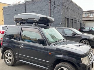 2009 Mitsubishi Pajero Mini II, чёрный, 900000 рублей, вид 3