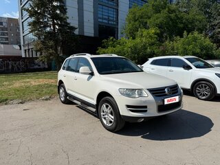 2008 Volkswagen Touareg I Рестайлинг, белый, 1700000 рублей, вид 5