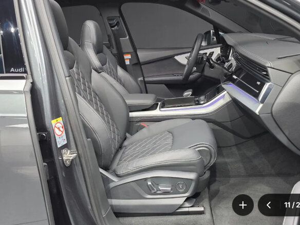 2025 Audi Q7 50 TDI II (4M) Рестайлинг 2, серый - вид 9