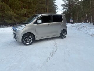 2015 Suzuki Wagon R V Рестайлинг, серебристый, 550000 рублей, вид 4