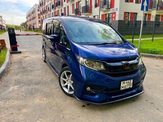 2015 Honda Stepwgn Spada V, синий, 1920000 рублей, вид 1