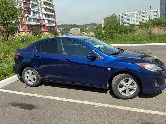 2011 Mazda 3 II (BL) Рестайлинг, синий, 935000 рублей - вид 5