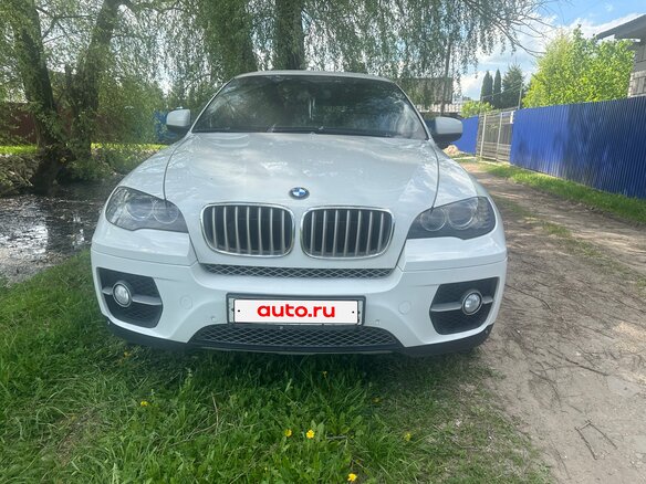 2008 BMW X6 50i 6-speed I (E71), белый, 1500000 рублей - вид 1