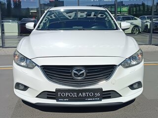 2018 Mazda 6 III (GJ) Рестайлинг, белый, 1670000 рублей, вид 2