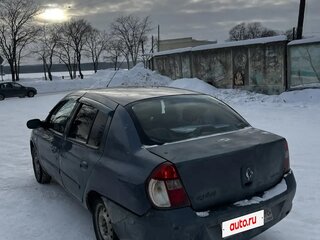 2007 Renault Symbol I Рестайлинг 2, синий, 155000 рублей, вид 3