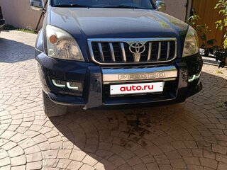 2003 Toyota Land Cruiser Prado 120 Series, синий, 1350000 рублей, вид 1