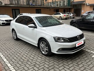 2016 Volkswagen Jetta VI Рестайлинг, белый, 1350000 рублей, вид 2