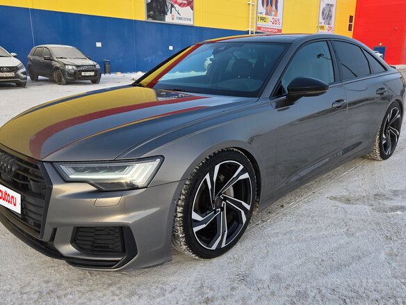 2023 Audi A6 40 TDI V (C8), серый, 5150000 рублей - вид 9