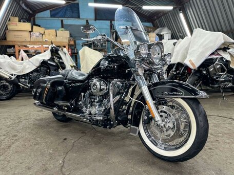 2009 Harley-Davidson Road King, чёрный, 990000 рублей, вид 1